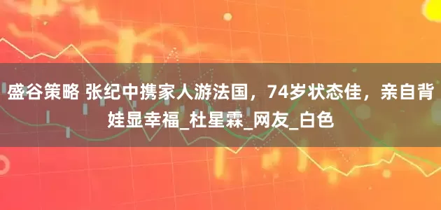 盛谷策略 张纪中携家人游法国，74岁状态佳，亲自背娃显幸福_杜星霖_网友_白色