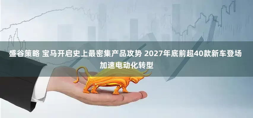 盛谷策略 宝马开启史上最密集产品攻势 2027年底前超40款新车登场 加速电动化转型